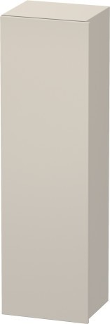 Dulap inalt suspendat Duravit DuraStyle 140x40x36cm deschidere stanga taupe mat