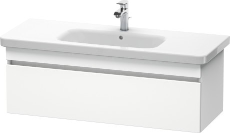 Dulap baza Duravit DuraStyle 113x44.8cm sertar cu inchidere lenta alb mat