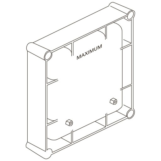 Cutie electronica incastrata Ideal Standard cu alimentare la retea 220V