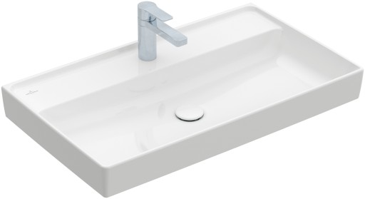 Lavoar Villeroy & Boch Collaro 80x47cm fara preaplin alb