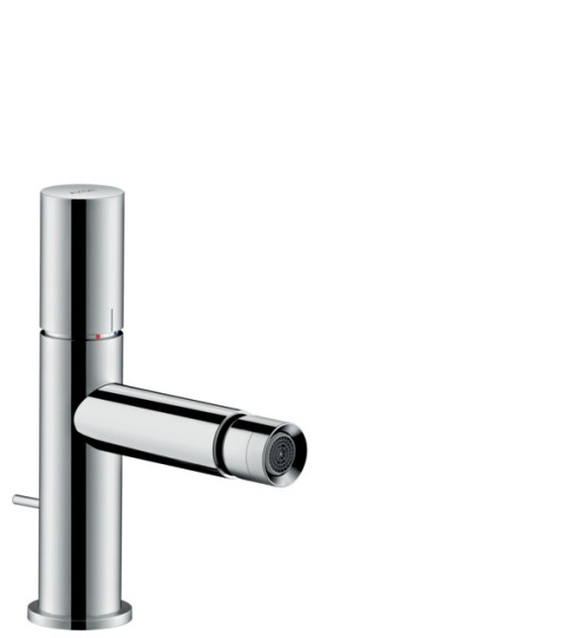 Baterie bideu Hansgrohe Axor Uno levier scurt ventil pop-up