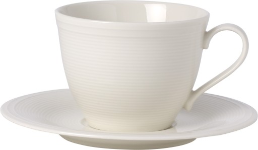 Ceasca si farfuriuta cafea like. By Villeroy & Boch Color Loop Natural 0.25 litri