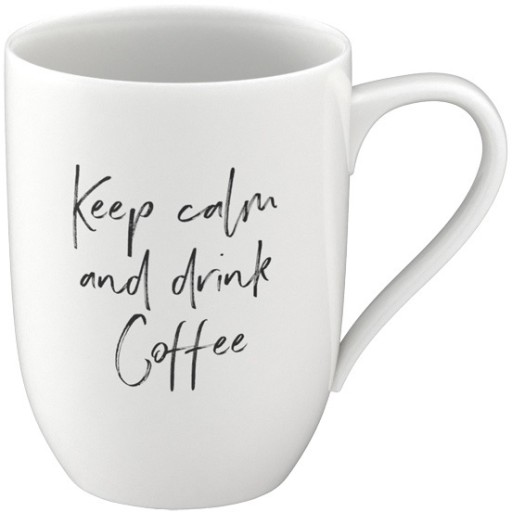 Cana Villeroy & Boch Statement Keep calm and drink Coffee 340ml