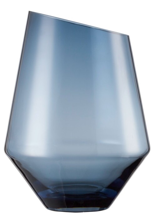 Vaza Zwiesel Glas Diamonds Blue handmade 277mm