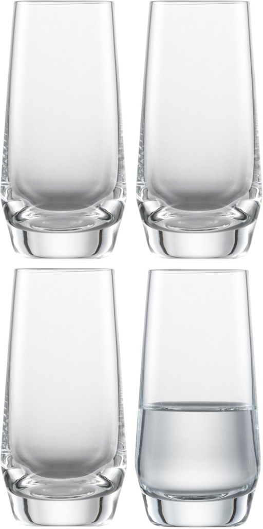 Set 4 pahare Zwiesel Glas Pure Shot cristal Tritan 94ml