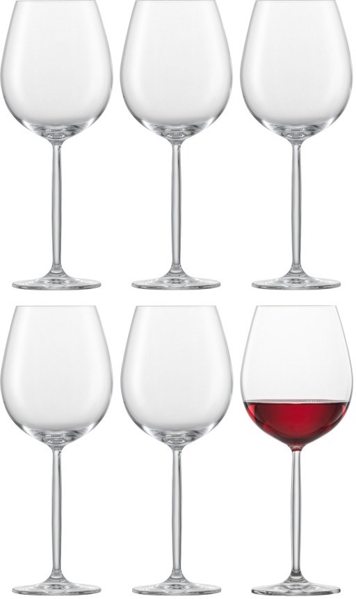 Set 6 pahare vin rosu Schott Zwiesel Diva Burgundy cristal Tritan 480ml