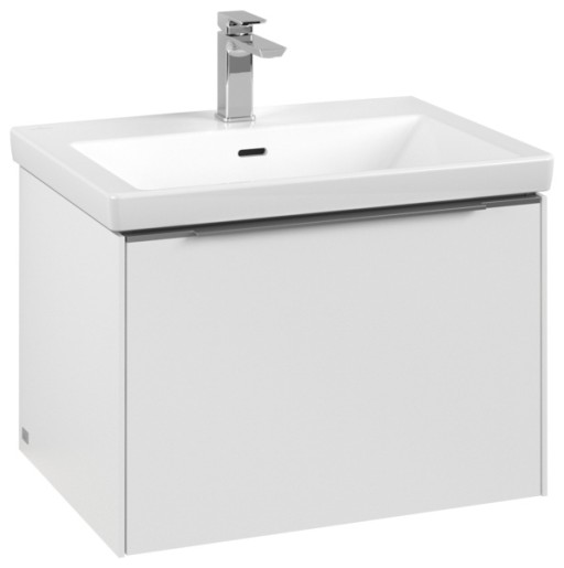 Dulap baza suspendat Villeroy & Boch Subway 3.0 cu iluminare 62x43x48cm Pure White