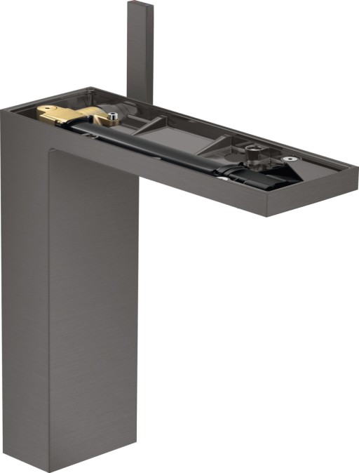 Baterie lavoar Hansgrohe Axor MyEdition 230 ventil push-open fara placa superioara crom negru periat