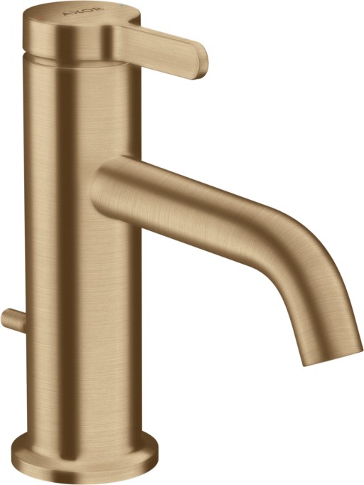 Baterie lavoar Hansgrohe Axor ONE 70 ventil pop-up bronz periat