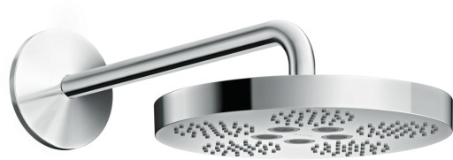 Palarie de dus Hansgrohe Axor ONE 280 1 jet si brat de perete 390mm crom