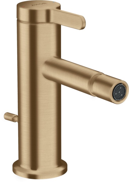 Baterie bideu Hansgrohe Axor ONE ventil pop-up bronz periat