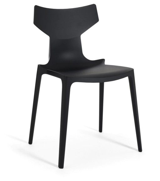 Set 2 scaune Kartell Re-Chair design Antonio Citterio negru