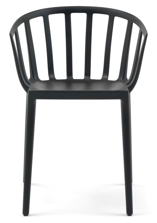 Set 2 scaune Kartell Venice design Philippe Starck negru mat