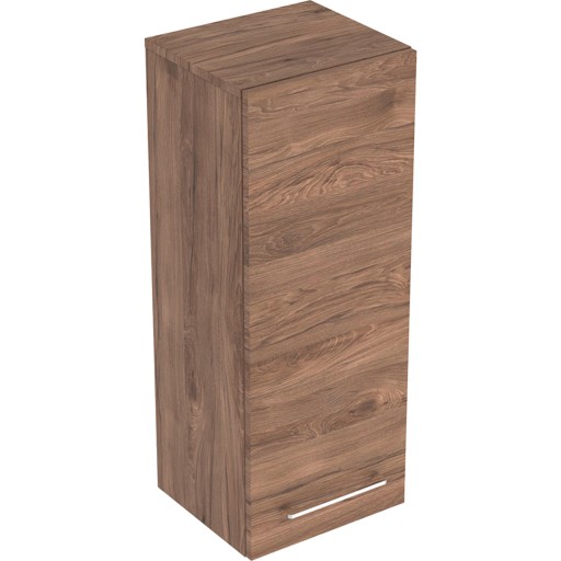 Dulap mediu suspendat Geberit Selnova 33x85x29.7cm nuc AmericanHickory / Melamină structură lemnoasă