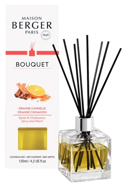 Difuzor parfum camera Maison Berger Bouquet Parfume Cube Orange de Cannelle 125ml