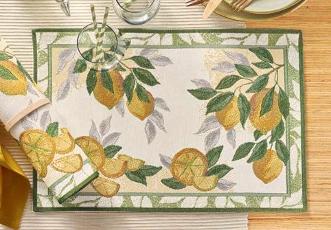 Suport farfurii Sander Gobelins Lemon 32x48cm 40 natur