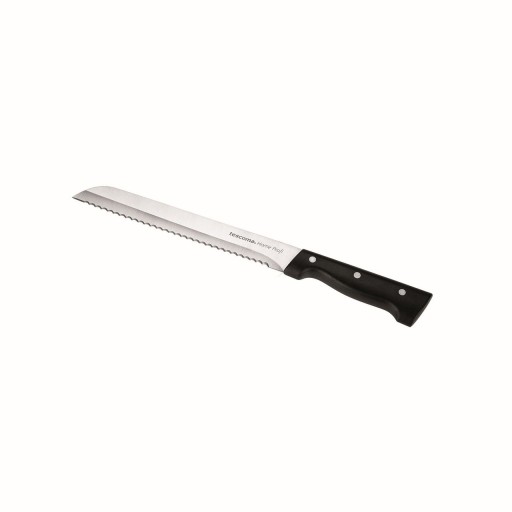 Cutit pentru paine Home Profi, Tescoma, 21 cm, inox/plastic, negru