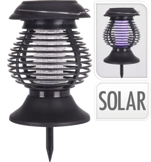 Lampa solara impotriva insectelor 2 in1, 13x26 cm, polipropilena