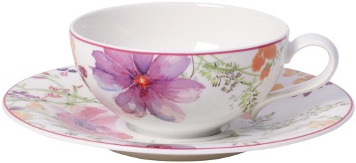 Ceasca si farfuriuta ceai Villeroy & Boch Mariefleur Tea 0.24 litri