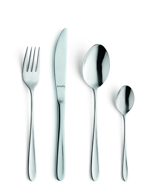 Set tacamuri 24 piese, Amefa, Monaco, inox