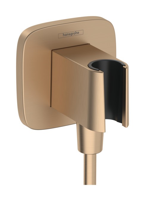 Accesoriu Hansgrohe FixFit Q cu agatatoare de dus bronz periat