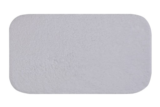 Covoras de baie Organic Soft 1500, Confetti, 50x90 cm, alb