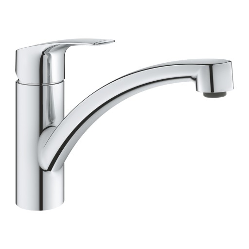 Baterie bucatarie Grohe Eurosmart 2021, pipa pivotanta,furtunuri flexibile, crom-33281003