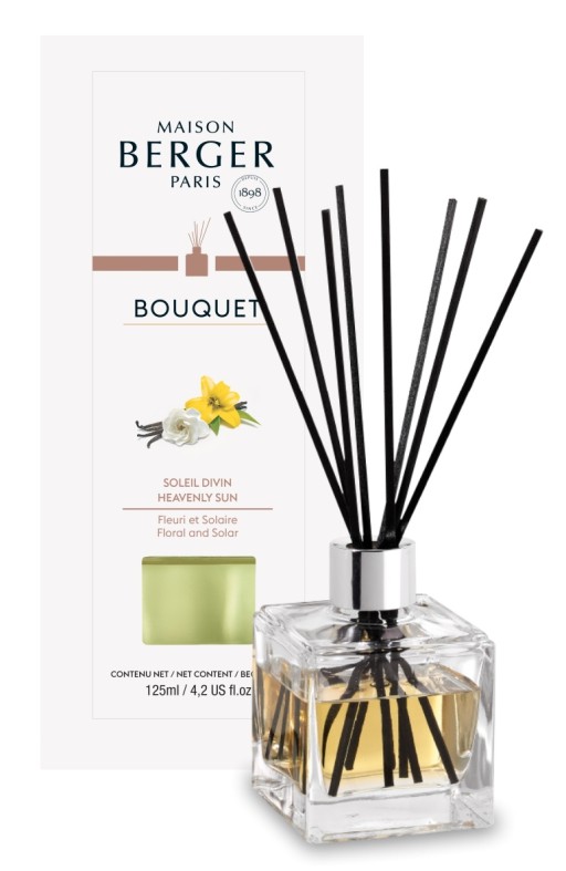 Difuzor parfum camera Maison Berger Bouquet Parfume Cube Soleil Divin 125ml