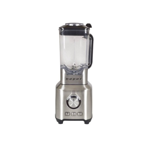 Blender profesional BP.601, Beper, 2000 W, 2 L, 6 lame, 3 functii