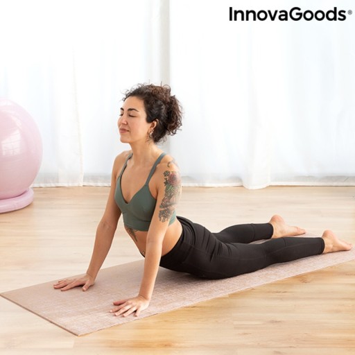 Patura de yoga din iuta Jumat InnovaGoods, 61x173 cm