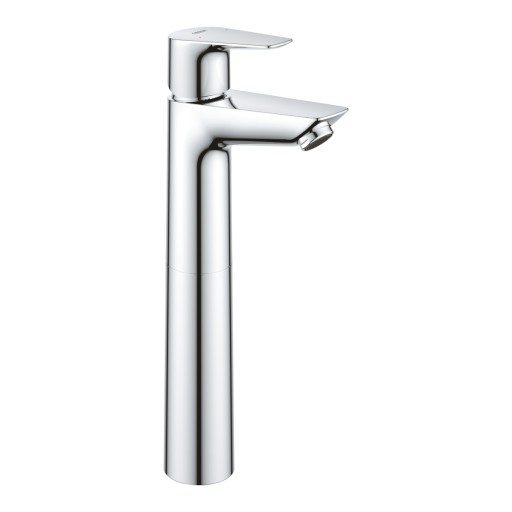 Baterie lavoar Grohe BauEdge XL, montare blat, crom,furtune flexibile-23761001