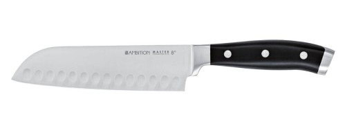 Cutit Santoku Master, Ambition, 17.5 cm, inox