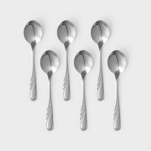 Set lingurite ceai 6 piese Napoli, Ambition, 13.7 cm, inox