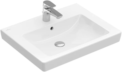 Lavoar Villeroy & Boch Subway 2.0 60x47 cm montare pe mobilier alb