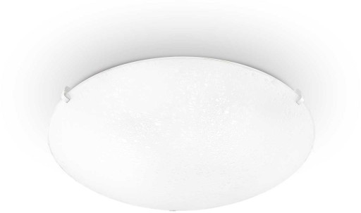 Plafoniera Ideal Lux Lana PL2 max 2x60W E27 d30cm alb