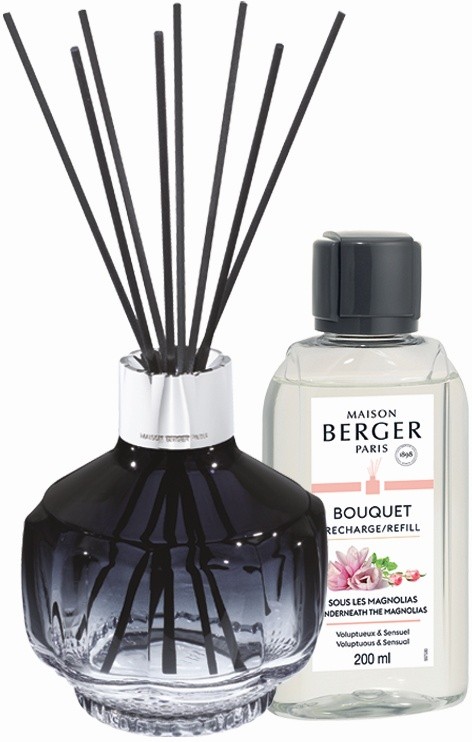 Difuzor parfum camera Maison Berger Molecule Blue Nuit cu parfum Sous les Magnolias 115ml