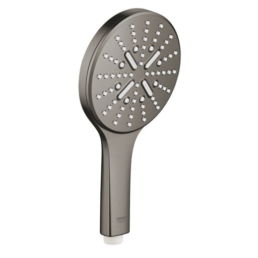 Para de dus Grohe Rainshower SmartActive, 3 jeturi, anti-calcar, mat, hard graphite - 26574AL0