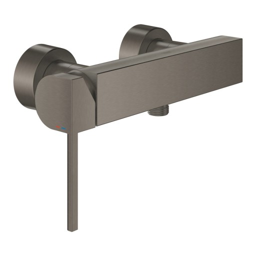 Baterie de dus Grohe Plus, 1/2'', cartus ceramic, protectie reflux, brushed hard graphite - 33577AL3