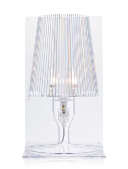 Veioza Kartell Take design Ferruccio Laviani E14 max 5W LED h31cm transparent