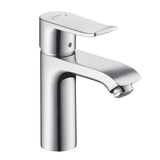 Baterie lavoar Hansgrohe Metris 110 ventil pop-up crom