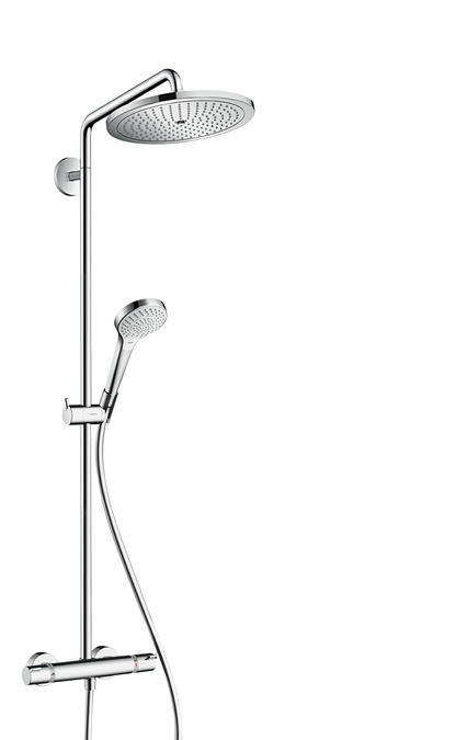 Coloana de dus Hansgrohe Croma Select 280 Air 1jet cu baterie termostatata