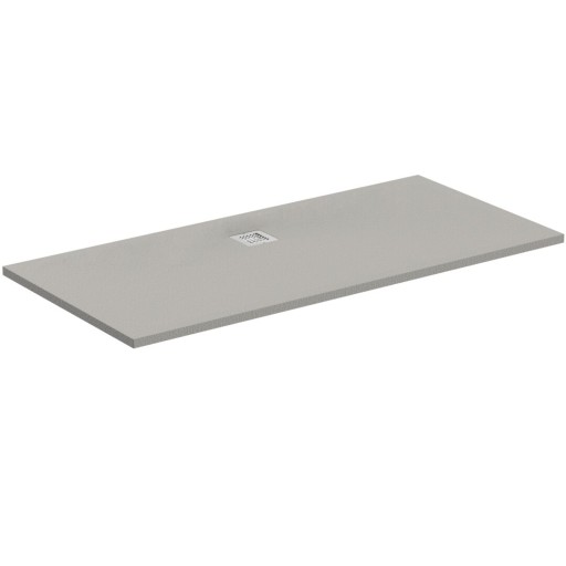 Cadita de dus joasa dreptunghiulara Ideal Standard Ultra Flat S 170x90 cm Ideal Solid gri