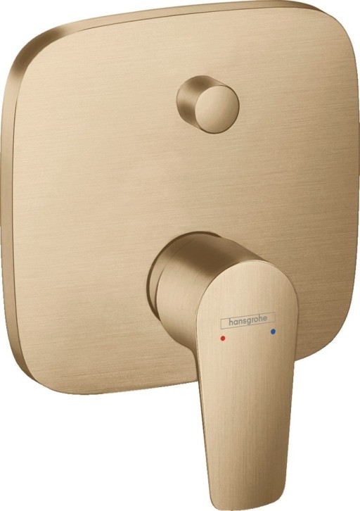 Baterie cada Hansgrohe Talis E cu montaj incastrat, brushed bronze - 71745140