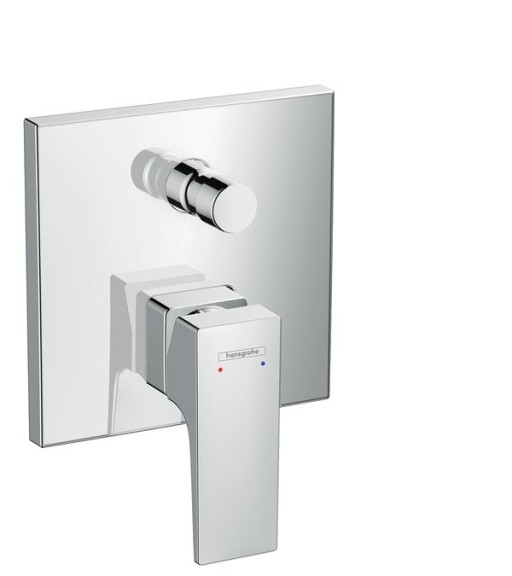 Baterie cada/dus Hansgrohe Metropol montaj incastrat, crom - 32545000