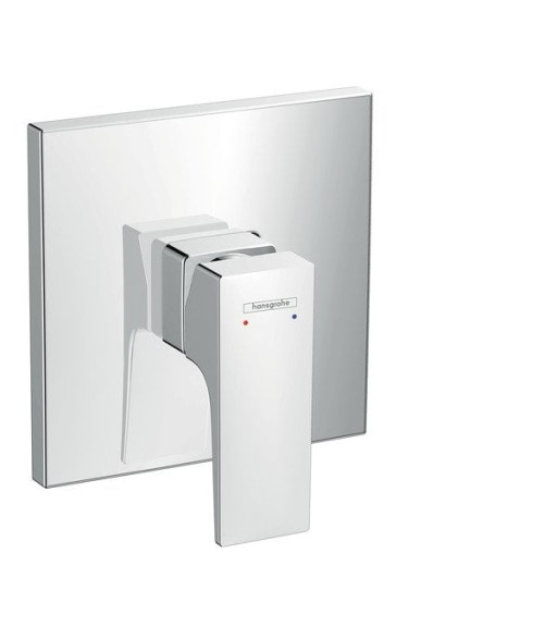 Baterie dus Hansgrohe Metropol montaj incastrat, crom - 32565000