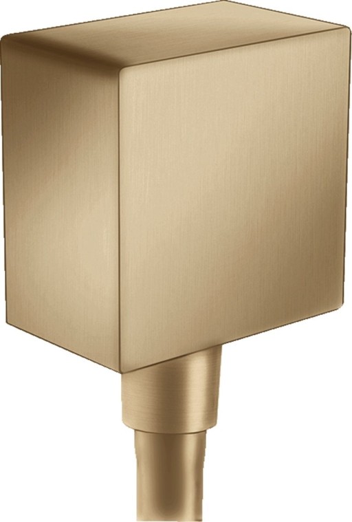 Cot iesire Hansgrohe FixFit Square, brushed bronze - 26455140