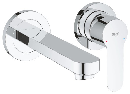 Baterie lavoar montaj incastrat, corp incastrat inclus, Grohe Bauedge-20474000