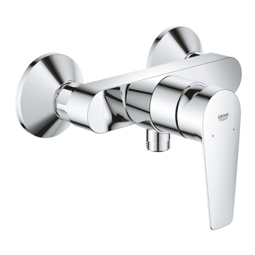 Baterie dus Grohe BauEdge,1/2'', monocomanda, cartus ceramic, crom - 23635001