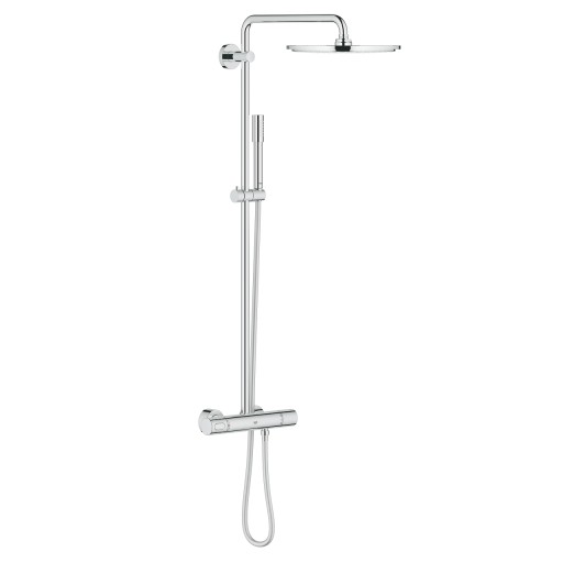 Coloana de dus Grohe Rainshower Rainshower System 310 cu baterie termostatata 101cm crom