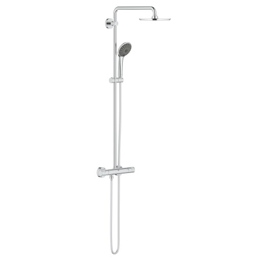 Coloana de dus Grohe Vitalio Joy System 210 cu baterie termostatata crom